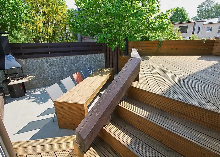 Апартаменты Luxurious With Sauna And Terrace *